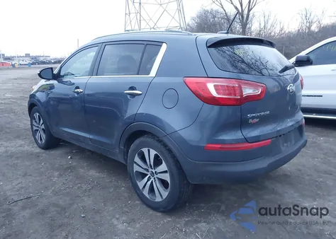 2013 Kia Sportage Ex z USA, uszkodzony, nr VIN KNDPC3A22D7496245